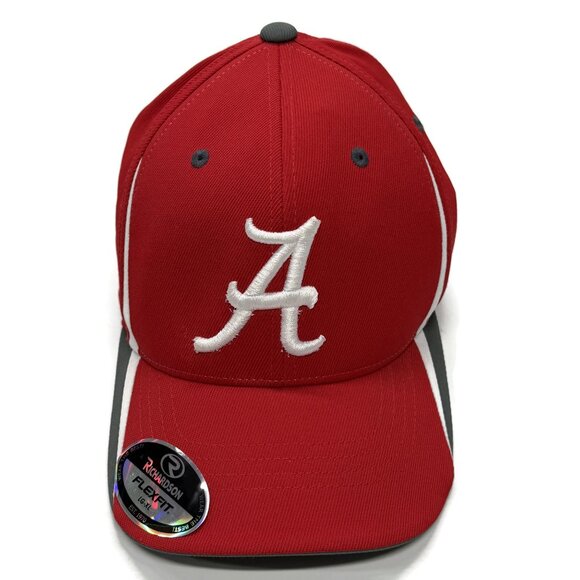 Alabama Ramblers Hat Cap Richardson L-XL Flexfit Red Stretch - Picture 3 of 11